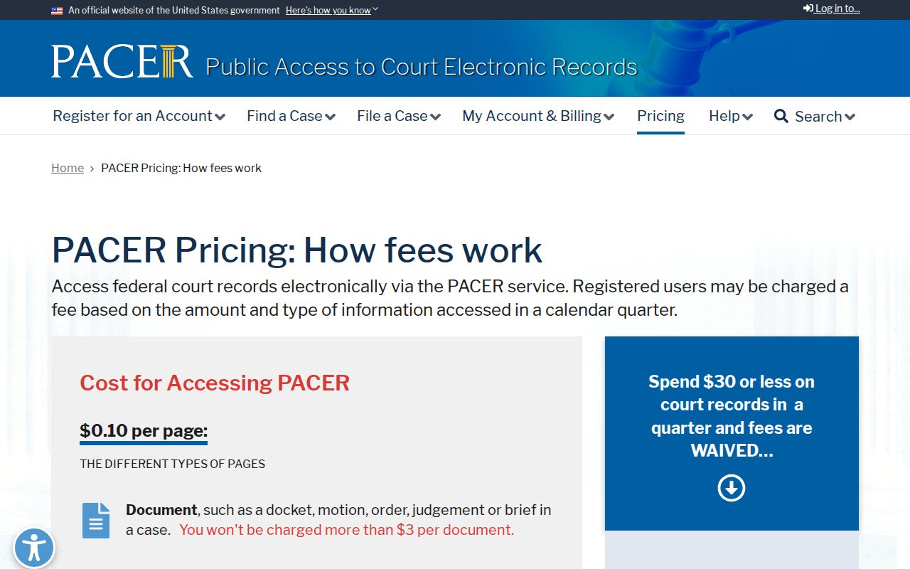 Comal County arrest warrant records context, PACER federal docket information